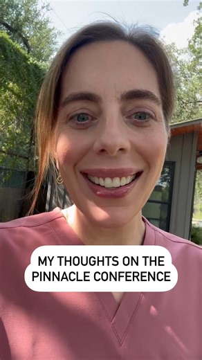 I recently attended @learnatpinnacle here in Austin and want to share my experience with you. I work so much and rarely make time to attend conferences, but spending time at Pinnacle was exactly what I needed. If the thought of attending another academic conference has you running in the other direction…please consider coming next year. This powerhouse group of women in medicine is redefining leadership and impact in modern healthcare. The conversation and community was next level. Shoutout to @