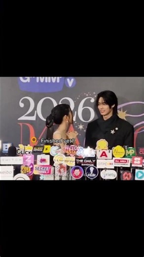 Why did nobody tell them the interview ended ? 🤣 #winmetawin #tontawan #funny #shorts #wintu #gmmtv