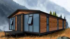 Amazon is selling a 'mobile' tiny home for just $9,350 - it's 'low maintenance'