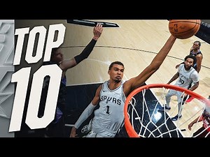 NBA's Top 10 Plays Of The Night | December 27, 2025