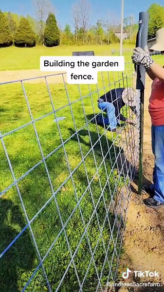 Building a 4ft Garden Fence for Deer Protection