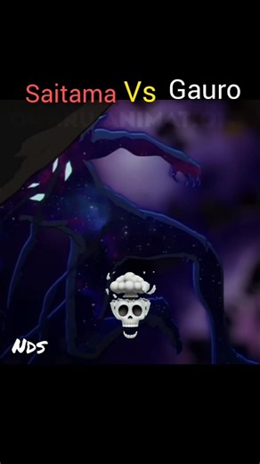 Saitama vs gauro 😱🥶 #shortvideo #viralshort #saitama #one punch man