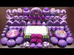 Purple Slime | Mixing Random Things into Slime | Satisfying Videos #263