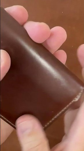 Horween Shell Cordovan Natural ages the fastest. Its dense fibers create a durable finish that's ...