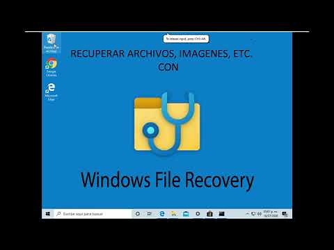 RECUPERAR ARCHIVOS ELIMINADOS, CON WINDOWS FILE RECOVERY GRATIS EN WINDOWS 10 | TUTORIAL 2020