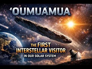 Oumuamua : The First Interstellar Visitor in Our Solar System 🚀