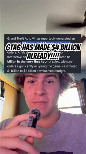 GTA6 HAW MADE HOW MUCH!?!?! #foryou #gaming #gta #gta6 #techtok #tech