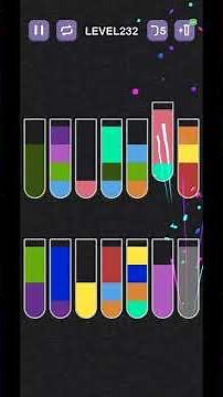 Water sort puzzle Level 232