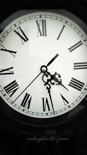 Midnight Clock Ticking ⏰ Calm Night ASMR