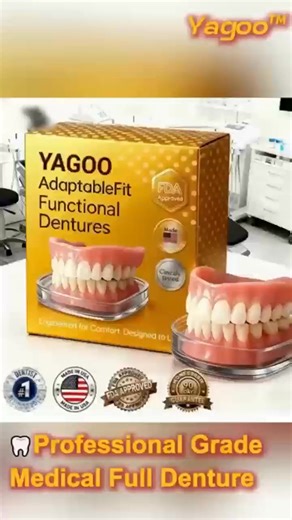 🦷Perfect Dentures with Smart Fit Technology — Automatically Adjusts to Every Mouth 😁3-minute self-fitting dentures. Eat & smile with confidence. No slipping. Natural fit. | Daily Health Technology Lab