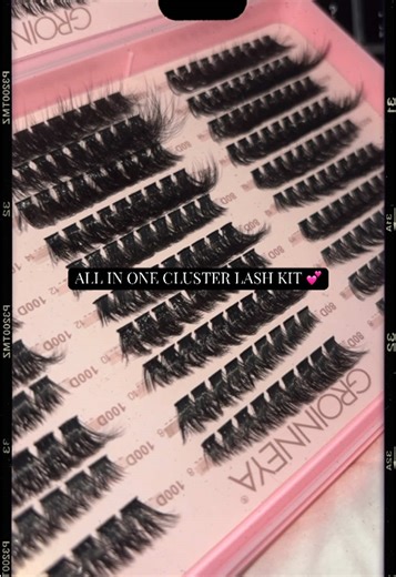 All-in-One Cluster Lash Kit for Luscious Lashes