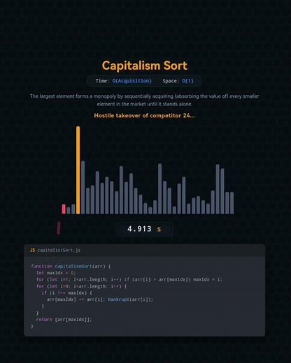 wuhahaha 😈 - Sorting Visualizer