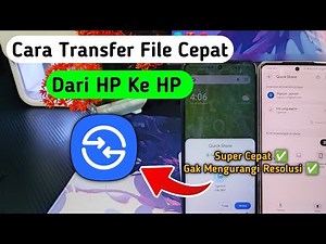 Cara Transfer File Cepat Antar HP Android || Tanpa Aplikasi Tambahan