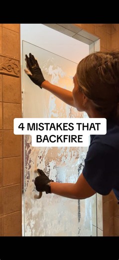 These are four cleaning mistakes that can turn a simple job into a much bigger problem. * Regular dish soap in the dishwasher = way too many suds * Cleaning in a small room with no ventilation = fumes can build up fast * Cleaning a hot light bulb = sudden temperature changes can crack the glass * Washing a cold refrigerator shelf with hot water = another temperature-shock risk Most of these only take a few seconds to avoid, but those few seconds can save you from a much bigger mess later.