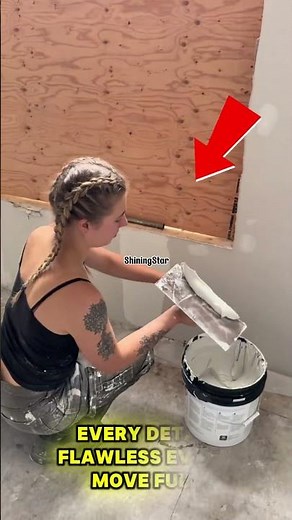 Beauty Meets Skills #bricklayer #construction #skills #shorts #shortvideo #short #viral