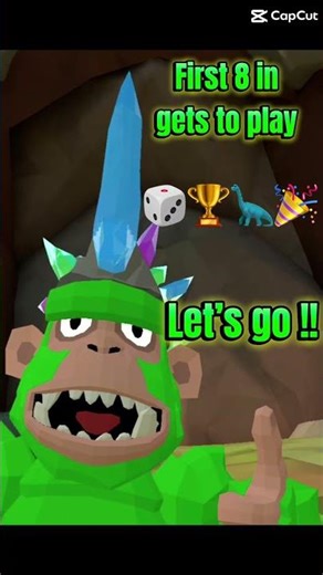 Today’s table games code is……. Game on! #ug #vr #dinosaur #ugvr #gaming #competition