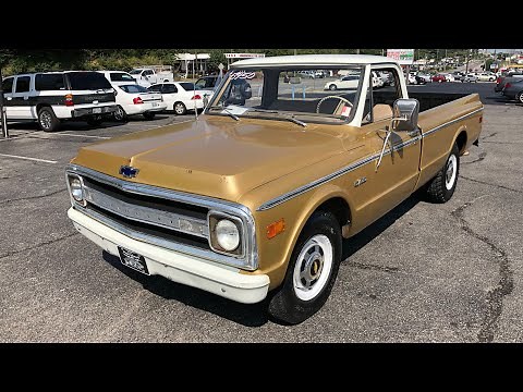 Test Drive 1970 Chevy C-20 Pickup Truck SOLD for $5,950 Maple Motors