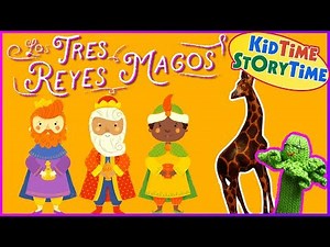 Los Tres Reyes Magos ~ Bilingual Kids Books Read Aloud about Colors/Colores!