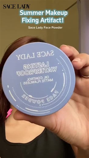 Waterproof Test for Cosmetic Compact Powder Shade 02 by Sacelady