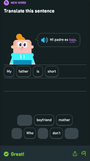 Learn spanish fir beginners on duolingo #duolingo #spanish #spanishforbeginners #spanishlanguage