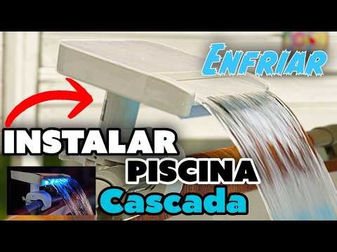 como instalar cascada intex de piscina facil simple