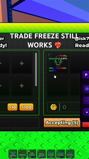 Freeze Trade & Force Accept script still works in Escape Tsunami Brainrot #escapetsunamiforbrainrot