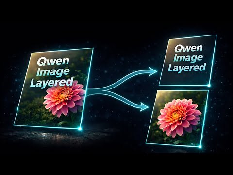 How to Split Images into Editable Layers with Qwen Image Layered (WAN2GP Tutorial)