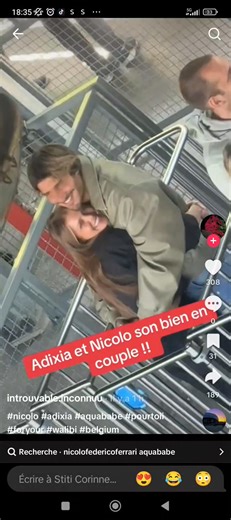Adixia and nicolo | Les couples duo trio de la télé
