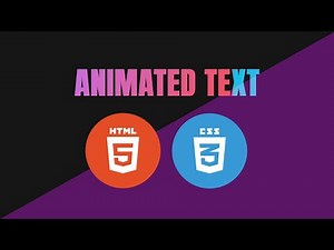 3 Efectos de Textos Animados en HTML y CSS - 3 Animated Text Effects with HTML and CSS