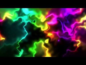 Glowing Rainbow Wave 4K Animated Motion Background Wallpaper Screensaver