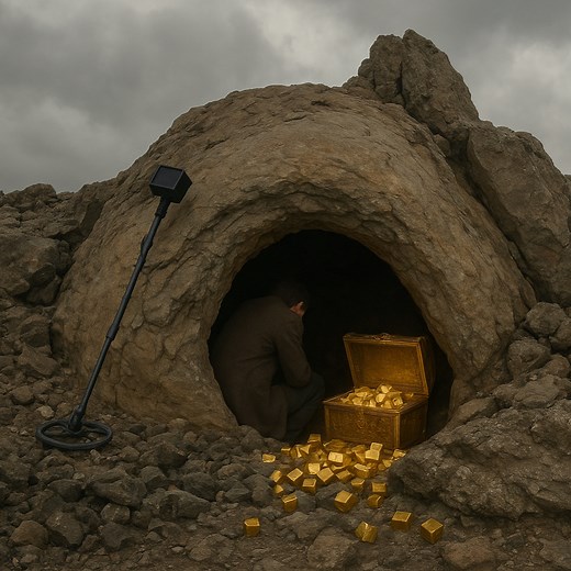 “Hidden for Centuries: The Secret Gold Vault Inside the Mountain!” | Treasure Hunter