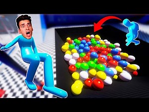 JUMPING INTO A GIANT BALL PIT! (PlayForm)