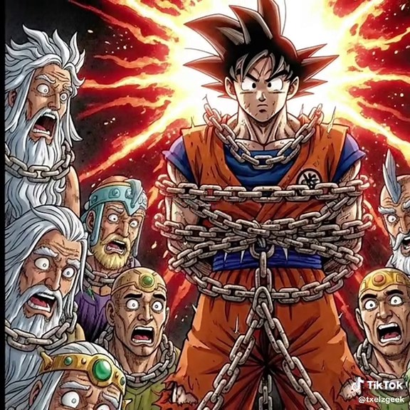 Goku's Ultra Instinct Transformation in Dragon Ball Super