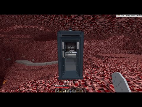 MINECRAFT: The New Tardis Mod [3] - Crafting Sonic Screwdriver and Workbench! (TARDIS FLYING)