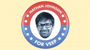 Today, I learned I am running for Veep