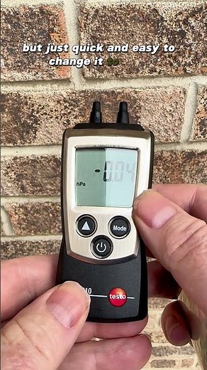 Testo 510 Gas Engineer Manometer Gas Test Gauge. How To Set Up #plumber #gasengineer #testo Testo UK