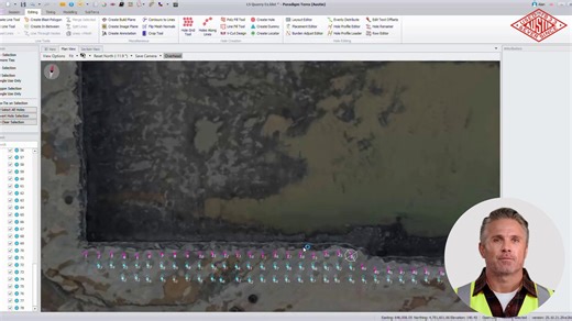 Achieve precision in every blast with Austin Powder and Paradigm. With Paradigm, you can design accurate blast layouts using a powerful selection of blast hole pattern placement and analysis tools. Visualize charge confinement like never before with 3D burden heatmaps and cross-section tools, perfect for understanding your blast optimization program. When working with a digital terrain model, Paradigm makes it easy to generate a customizable, color-coded 3D burden heatmap in seconds. Because hav