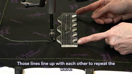 5.7K views · 50 reactions | Today's Watch & Learn episode is all about the wave rulers! Tune in for some useful tips from our Handi Quilter educators. Premiers on our Youtube channel at 12noon Mountain Time. | Handi Quilter | Facebook