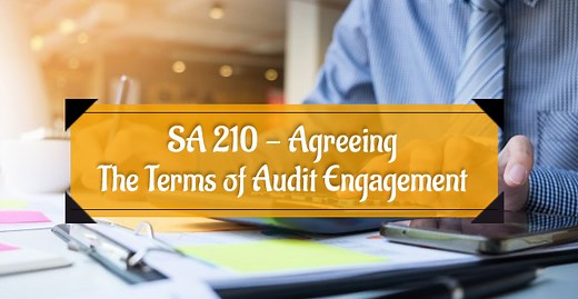SA 210- Agreeing the Terms of Audit Engagements(Revised)