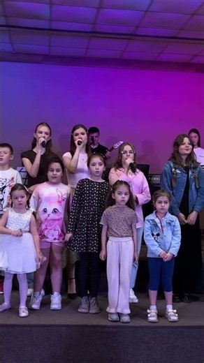 🙏 Слышу я голос Твой, детское прославление, церковь Эммануил Алматы #worship #shorts