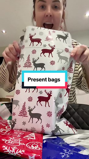 Effortless Christmas Gift Wrapping with Drawstring Bags