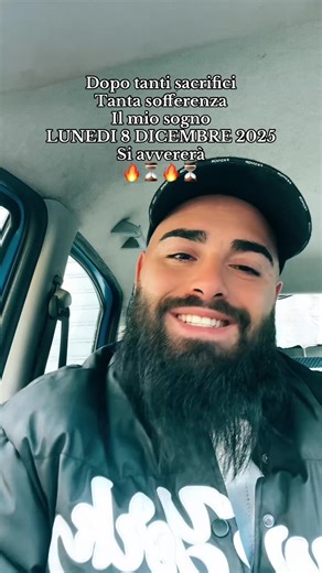 Il mio sogno si avvera il 8 dicembre 2025