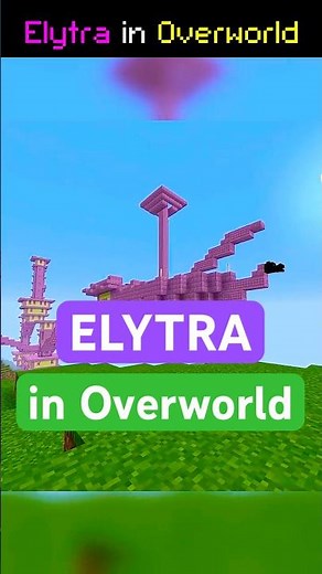 You Can Find Elytra in Overworld!