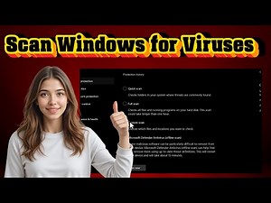 How To Run A Virus Scan On Windows 11 | Complete Security Check (2025)