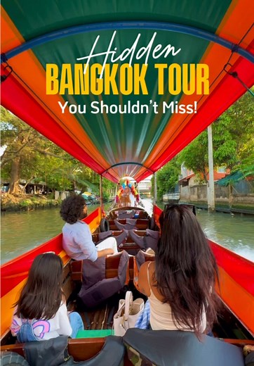 Bangkok Long-Tail Boat Canal Tour: Big Buddha & Artist's House