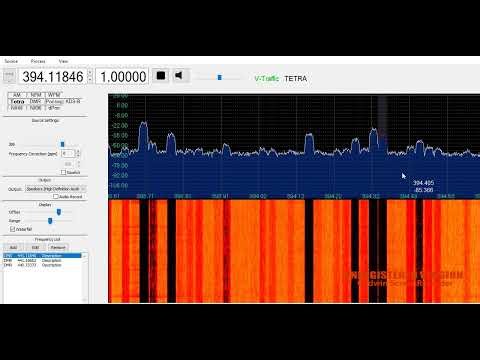 This Is What Encrypted Tetra Signals Sound Like In #openear #encryption #tetra