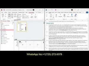Shelly Cashman Access 2019 | Module 2: SAM Project 1a | Module_2_SAM_Project_1a