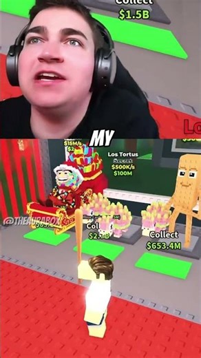 When Steak Tricks CreekCraft With A Rare Gift #roblox #stealabrainrot #shorts