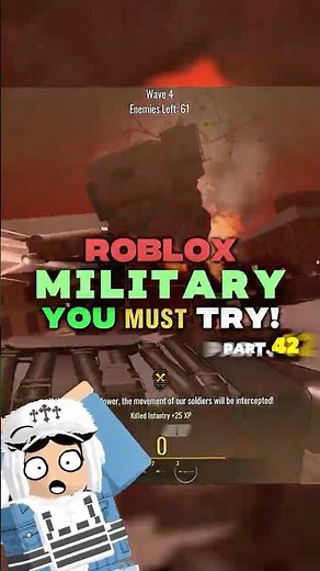 This Roblox MILITARY game is INSANE🔥 #roblox #militarygames