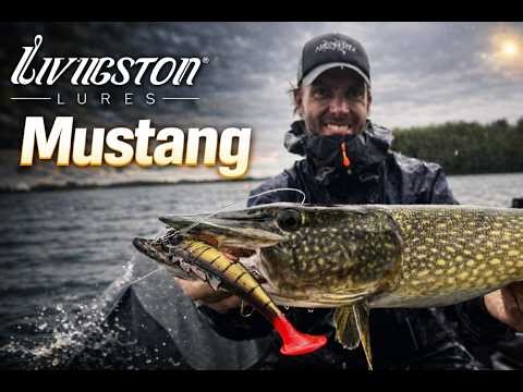 Livingston Lures Mustang Underwater Footage: Musky & Pike Swimbait
